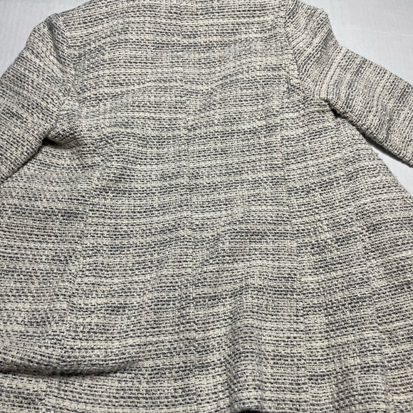 Banana Republic textured open front tweed jacket- classic blazer  small petite - Picture 12 of 13